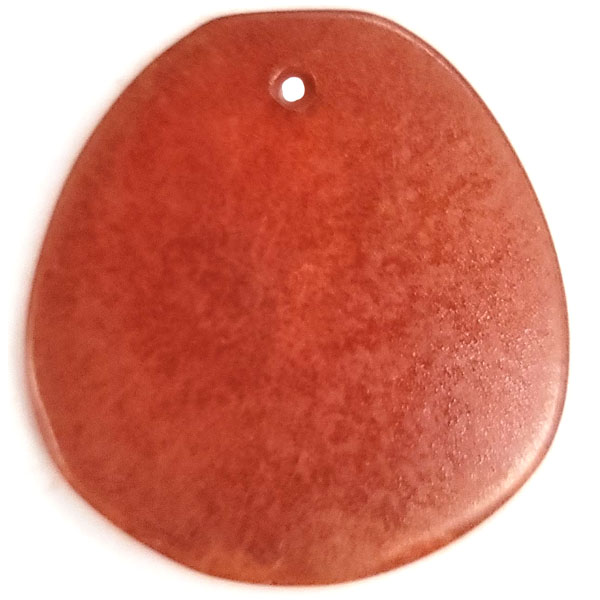 FLAT TRANGLE 30X40MM HSIU JADE RED